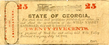 $0.25 G-1502 Wills Valley RR